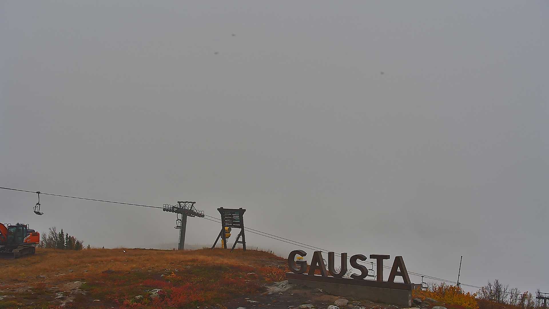 Koffertlokket towards Gaustatoppen