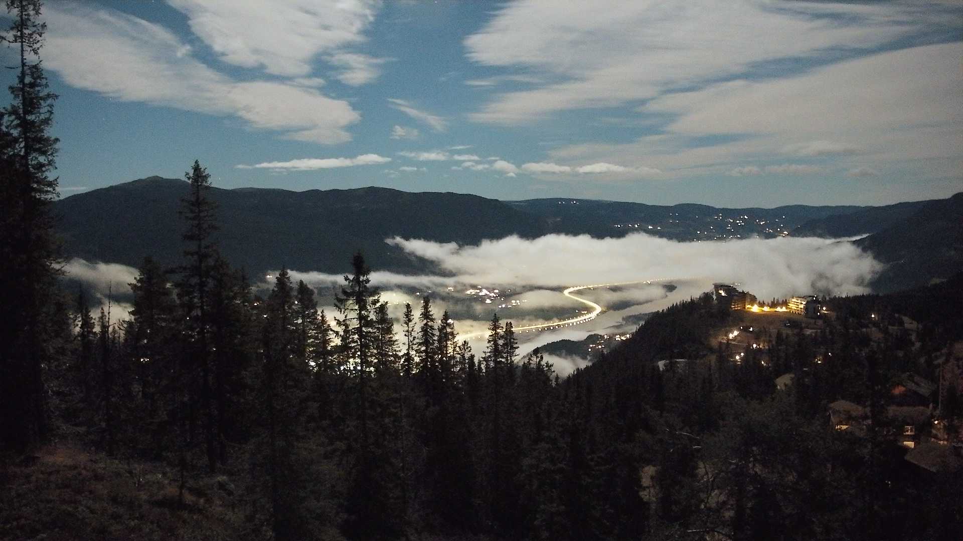 Webcam Kvitfjell – Mellomstasjonen – vista 1
